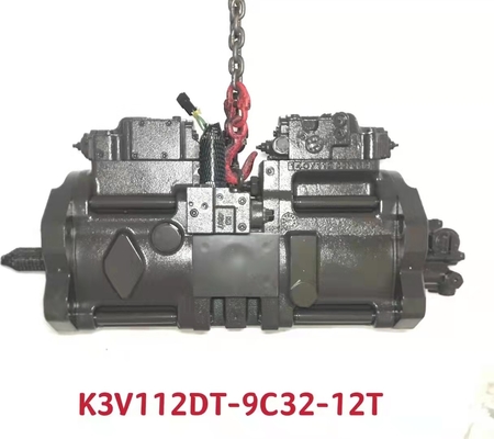 Máquina escavadora Hydraulic Pump Assy Double Piston Pump de K3V112DT-9C23-12T
